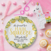 Haupt-Squeeze-Lemons-Brautparty-Teller Pappteller (Party)