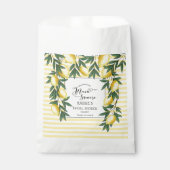 Haupt-Squeeze Lemons Tropical Brautparty Gefälligk Geschenktütchen (Vorderseite)