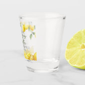 Haupt-Squeeze Wasserfarben Lemon Zitrusfrüchte Bra Schnapsglas (Rechts)