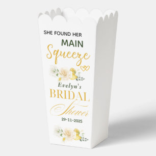 Haupt-Squeeze-Zitronen-Eukalyptus-Rosen-Brautjungf Geschenkschachtel