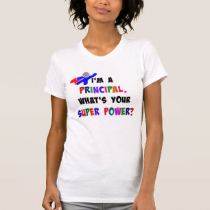 Haupt-Superheld T-Shirt