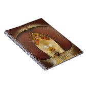 Haupt- und Verbundaugen einer Schwebeflug-Fliege Notizblock (Rechte Seite)