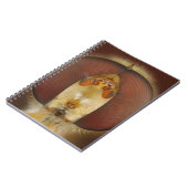 Haupt- und Verbundaugen einer Schwebeflug-Fliege Notizblock (Linke Seite)