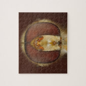 Haupt- und Verbundaugen einer Schwebeflug-Fliege Puzzle (Vertikal)