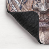 Hauptadern und Muskeln Mousepad (Ecke)