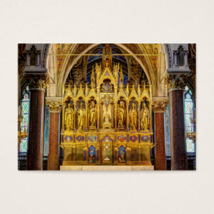 Hauptaltar in Votivkirche, Wien, Österreich