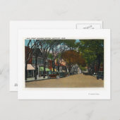 Hauptansicht der Geschäftssparte Postkarte (Vorne/Hinten)