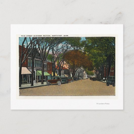 Hauptansicht der Geschäftssparte Postkarte (Vorderseite)