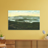 Hauptansicht der Insel Rattlesnake, Leinwanddruck (Insitu (Wohnzimmer))