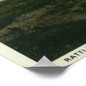 Hauptansicht der Insel Rattlesnake, Poster (Ecke)