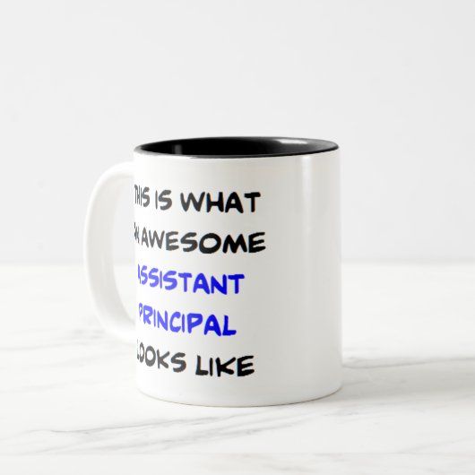 Hauptassistent, phantastisch zweifarbige tasse (Vorderseite Links)