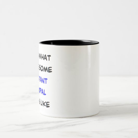 Hauptassistent, phantastisch zweifarbige tasse (Mittel)