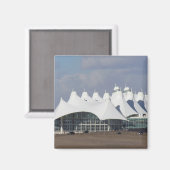 Hauptbahnhof Denver International Airport Magnet (Vorderseite/Rückseite)