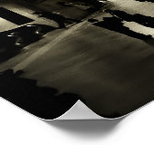 Hauptbahnhof Gand Poster (Ecke)