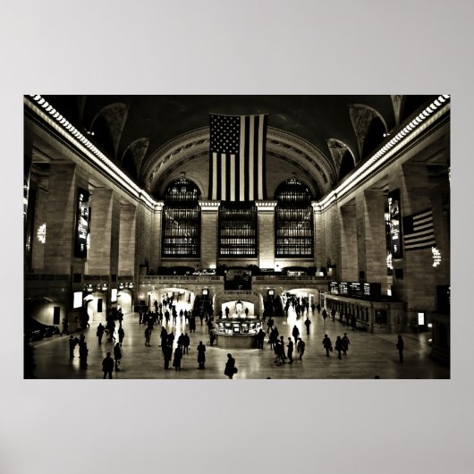 Hauptbahnhof Gand Poster (Vorne)