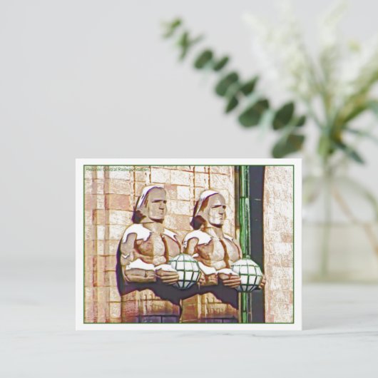 Hauptbahnhof Helsinki Postkarte (Stehend Vorderseite)