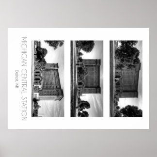 Hauptbahnhof Michigan Poster