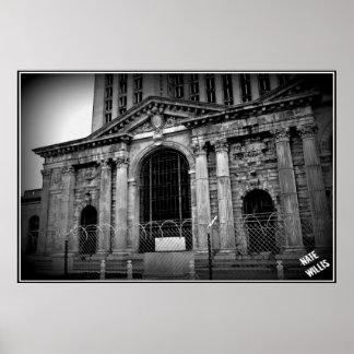 Hauptbahnhof Michigan Poster