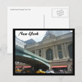 Hauptbahnhof Postkarte (Vorne/Hinten)