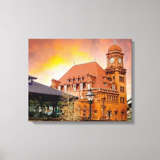 Hauptbahnhof Richmond VA Leinwanddruck (Vorderseite)