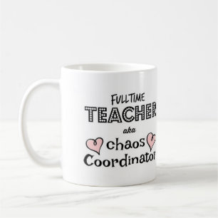 HAUPTBERUFLICHER LEHRER CHAOS-KOORDINATOR KAFFEETASSE