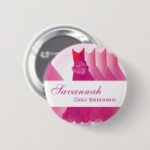 HAUPTbrautjungfer Button (Vorne & Hinten)