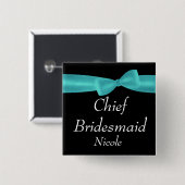 HAUPTbrautjungfer Button (Vorne & Hinten)