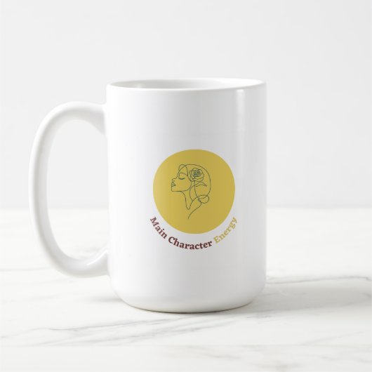 Hauptcharakter-Energie Kaffeetasse (Links)