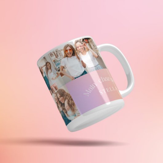 Hauptcharakter Energie Pastellaura modern 6 Foto Kaffeetasse