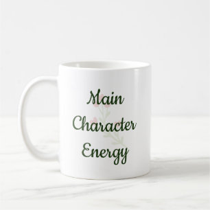 Hauptcharakter Energie Trendiges Inspirierendes Ge Kaffeetasse