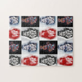 Hauptcoon Art Collage Funky Trends Puzzle (Horizontal)