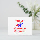 Hauptdirektor des Super Assistant Postkarte (Stehend Vorderseite)