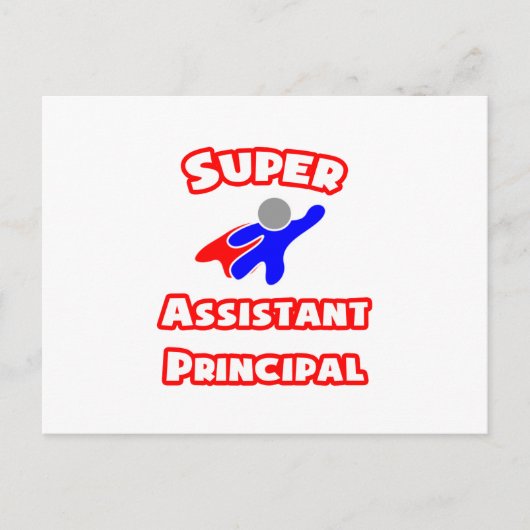 Hauptdirektor des Super Assistant Postkarte (Vorderseite)