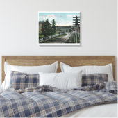 Haupteingangsansicht der Marine Leinwanddruck (Insitu (Schlafzimmer))