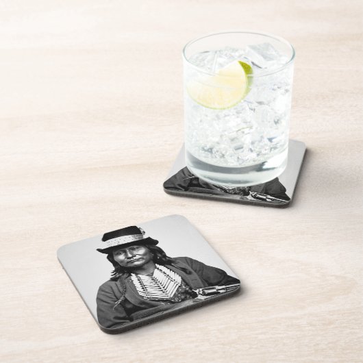 HauptEsatonyett, 1869 (b/w Foto) Getränkeuntersetzer (Rechte Seite)