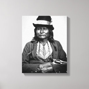 HauptEsatonyett, 1869 (b/w Foto) Leinwanddruck