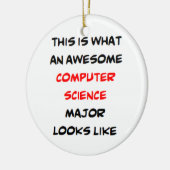 Hauptfach Informatik, phantastisch Keramik Ornament (Links)