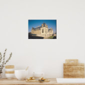 Hauptfassade und die Südfassade Poster (Küche)