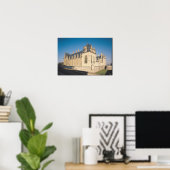 Hauptfassade und die Südfassade Poster (Heimbüro)