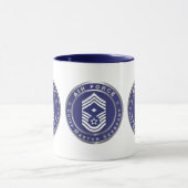 Hauptfeldwebel der Luftwaffe CMSgt Tasse (Zentrum)