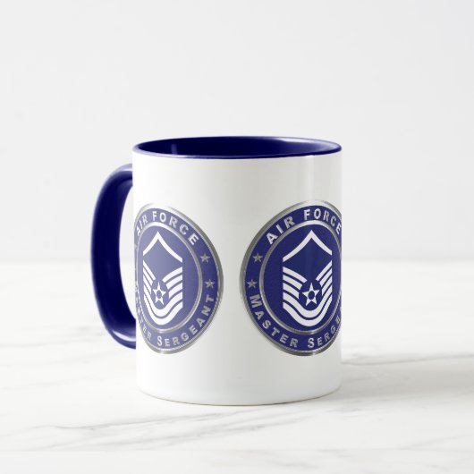 Hauptfeldwebel der Luftwaffe Tasse (Vorderseite Links)