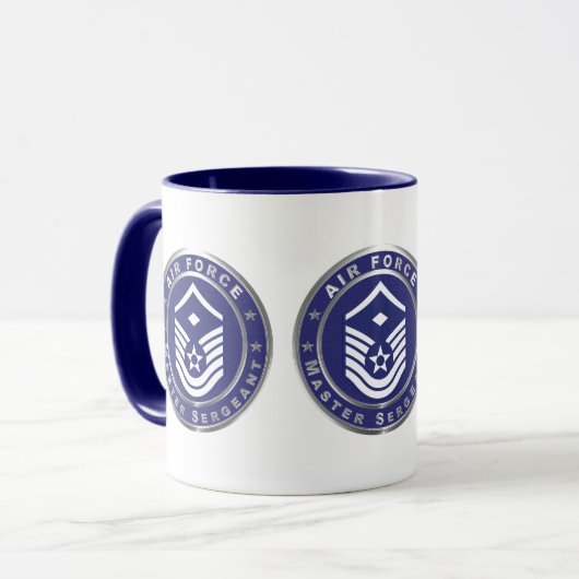 Hauptfeldwebel der Luftwaffe Tasse (Vorderseite Links)