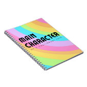 Hauptfigur Regenbogen Notizblock (Rechte Seite)