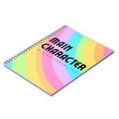 Hauptfigur Regenbogen Notizblock (Linke Seite)