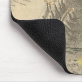 Hauptflüsse und Berge der Welt Mousepad (Ecke)