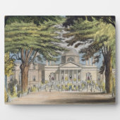 Hauptfront des Chiswick House, von R. Ackerma Fotoplatte (Vorderseite)