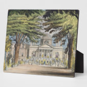 Hauptfront des Chiswick House, von R. Ackerma Fotoplatte (Seite)