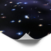 Hauptgalaktische Zeichenfolge Poster (Ecke)