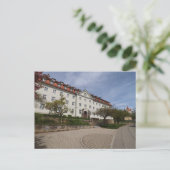 HAUPTGEBÄUDE HAAGER REALSCHULE, ALTES KLOSTER POSTKARTE (Stehend Vorderseite)