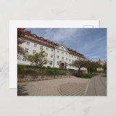HAUPTGEBÄUDE HAAGER REALSCHULE, ALTES KLOSTER POSTKARTE (Vorne/Hinten)